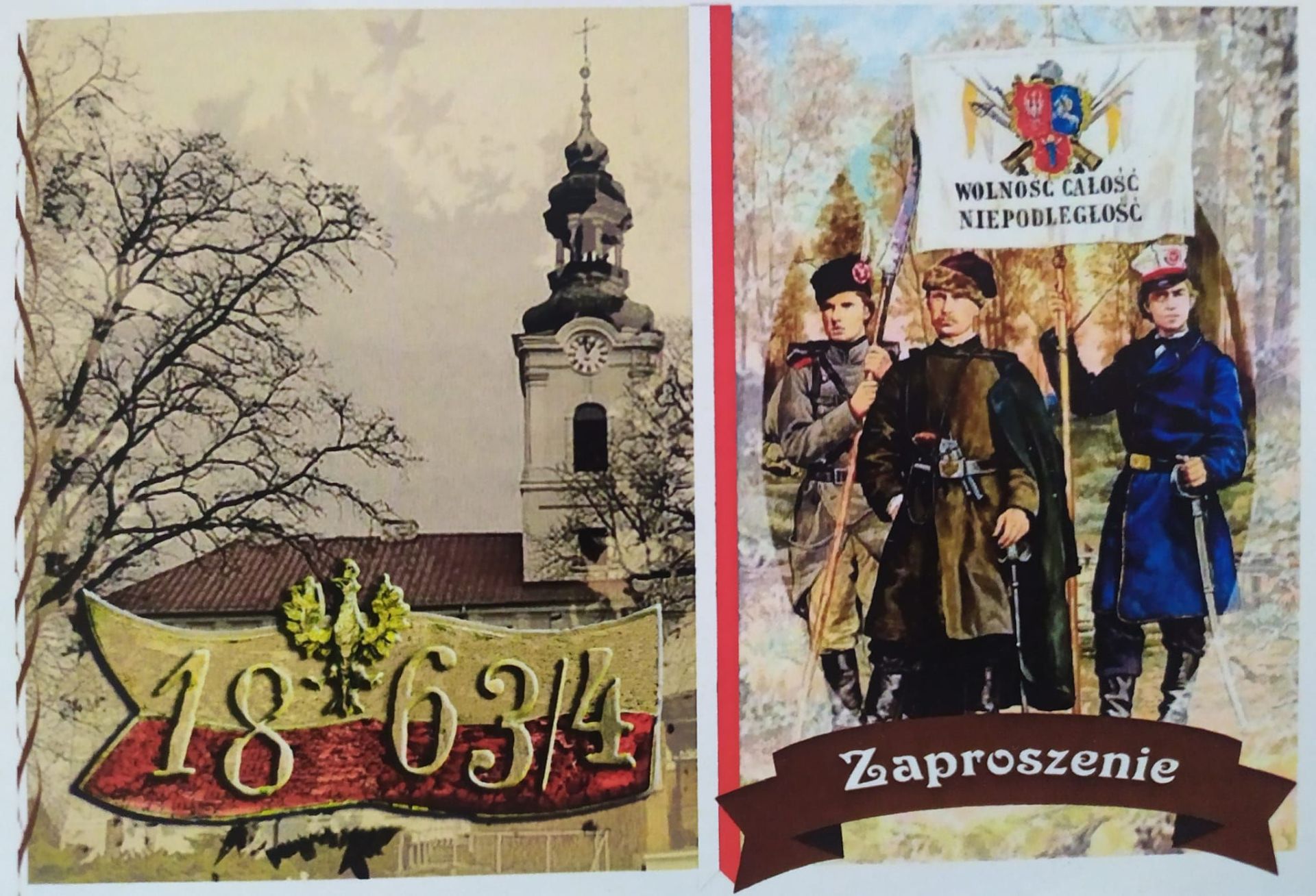 5 lutego - Uroczystości związane ze 160 rocznicą Powstania Styczniowego w Oborach